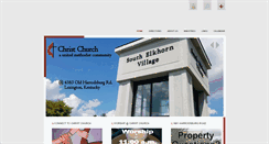 Desktop Screenshot of christchurchlex.com